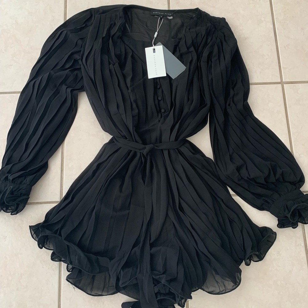 Express Endless Rose Pleaded Romper